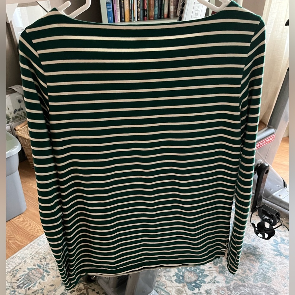 J Crew  XS strip shirt